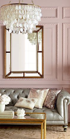 Gorg!!! So French!! In love with absolutely everything here!! + I love these hues! The perfect shades for my future daughters future room! Lol