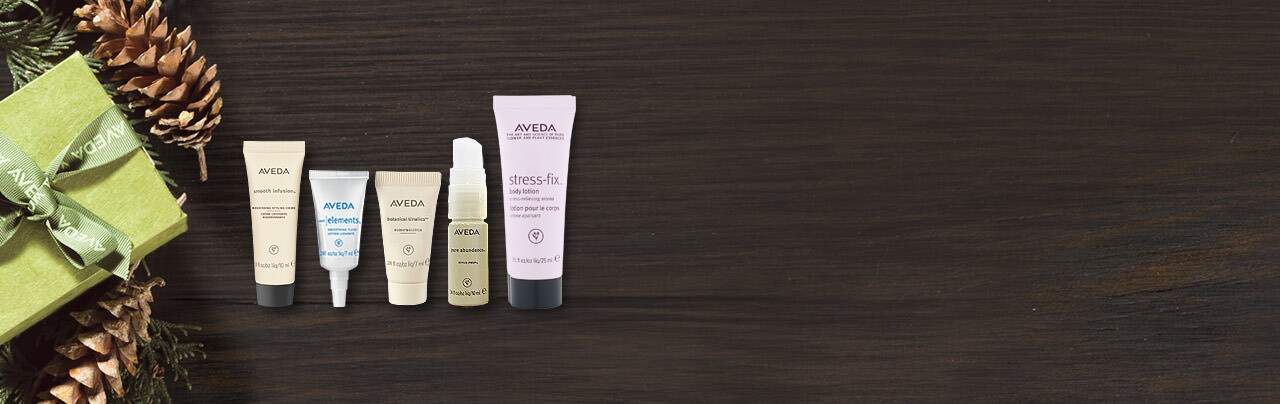 Receive a free 5-piece bonus gift with your Aveda purchase