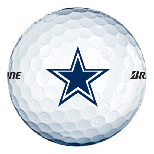 NFL Dallas Cowboys 2012 e6 Logo Balls Bridgestone Golf