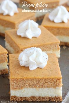 Move over, pumpkin pie, there?? a new favorite in town. Delicious pumpkin cheesecake bars combine the beloved flavor of pumpkin and the velvety goodness of cheesecake. With a flavorful graham cracker crust, creamy cheesecake layer, fluffy pumpkin, and cinnamon-topped whipped cream, the guests are sure to fight over the last piece. Take advantage of eBay?? easy recipe to make these dreamy bars for your next get-together.