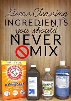 Learn which green cleaning ingredients you should never mix. I love recipes for homemade cleaners, but many combine ineffective or even dangerous ingredients. | <a href="http://brendid.com/green-cleaning-ingredients-you-should-never-mix/" rel="nofollow" target="_blank">brendid.com/...</a>