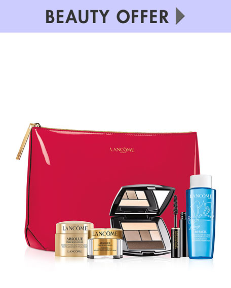 Receive a free 6-piece bonus gift with your $100 Lancôme purchase