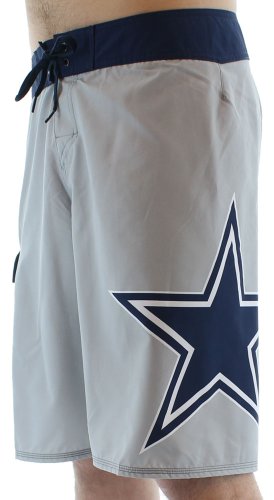 Quiksilver NFL Dallas Cowboys Men's Boardshorts Board Shorts Swim Gray Size 42 Quiksilver Shorts