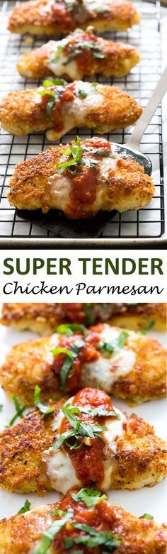 The BEST Chicken Parmesan. A quick and easy 30 minute weeknight meal everyone will love! | <a href="http://chefsavvy.com" rel="nofollow" target="_blank">chefsavvy.com</a> <a class="pintag" href="/explore/recipe/" title="#recipe explore Pinterest">#recipe</a> <a class="pintag" href="/explore/chicken/" title="#chicken explore Pinterest">#chicken</a> <a class="pintag" href="/explore/parmesan/" title="#parmesan explore Pinterest">#parmesan</a> <a class="pintag" href="/explore/dinner/" title="#dinner explore Pinterest">#dinner</a>