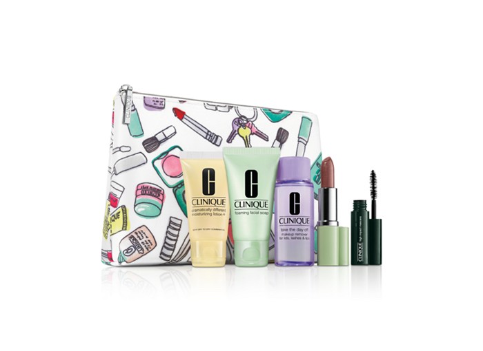 Receive a free 6-piece bonus gift with your $27 Clinique purchase