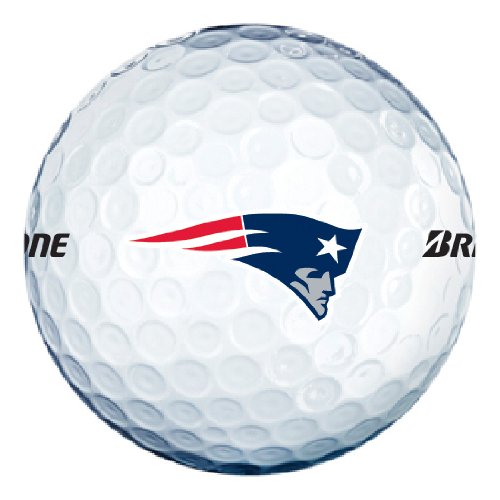 NFL New England Patriots 2012 e6 Logo Balls Bridgestone Golf