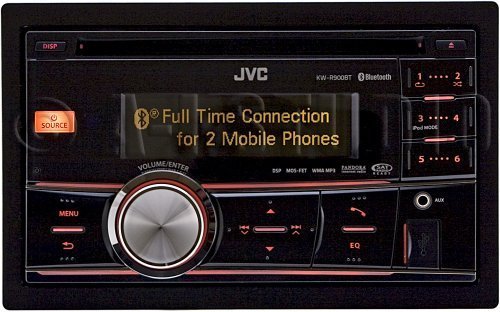 JVC 2-DIN Bluetooth Dual USB-CD Rec KWR900BT Jvc Car Stereo