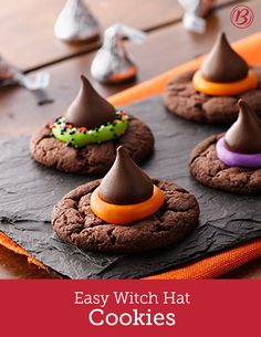 Hosting a Halloween party? Let guests decorate their own witch-y cake-mix cookies. Bake the cookies ahead of time, and when it&#39;s time to party, set them out with sprinkles, candy and colored frosting and let your guests get creative!