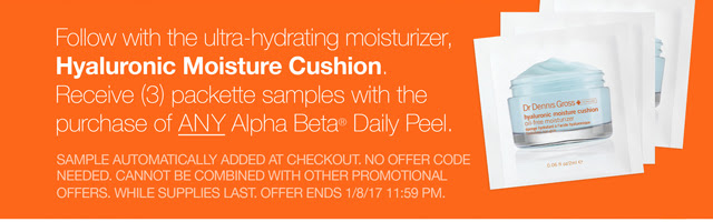Receive a free 3-piece bonus gift with your Alpha Beta Daily Peel purchase