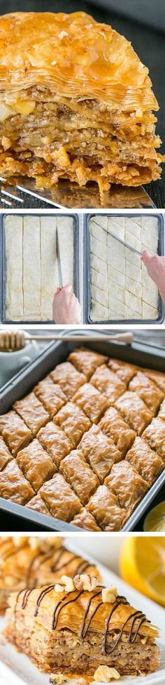 Baklava~This baklava is flaky, crisp, tender and I love that it???s not overly sweet. No store-bought baklava can touch this!