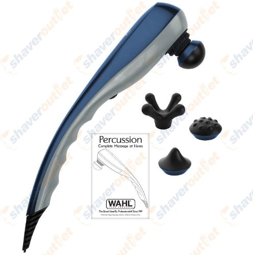 Wahl Deep-Tissue Percussion Therapeutic Massager Back Massager With Heat