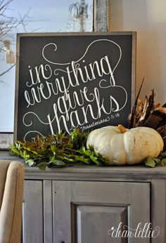 In Everything Give Thanks by Dear Lillie