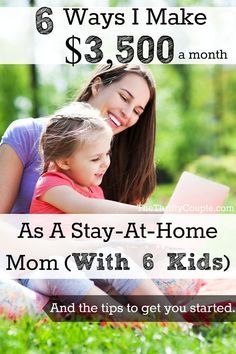 I love this! 5 of these ideas are an immediate income that you can start earning today and then one is a long-term, residual money maker! This is GREAT and doable for anyone, even us busy stay-at-home moms! Do you do any of these and what have you had success with! $3,500 for anyone is a great boost in income for a part-time gig! If you want to make money from home, then you have got to read this post and get ideas, motivation and inspiration!