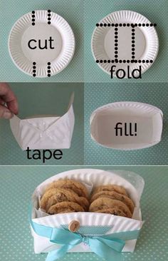 Cute DIY container for treats! Very cost effective too!