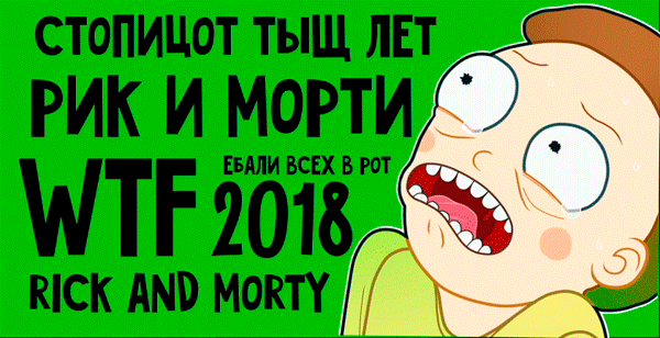 WTF Rick and Morty 2018