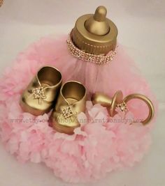 Royal Centerpiece Pink and Gold Pink and by InspirationsByAlex