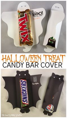 Halloween Treat Candy Bar Cover