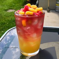 Crazy Wormaholics Cocktail - For more delicious recipes and drinks, visit us here: <a href="http://www.tipsybartender.com" rel="nofollow" target="_blank">www.tipsybartende...</a>