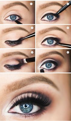 Step by step - How to Make Blue Eyes Pop!! Love this tutorial ... find more relevant stuff: <a href="http://skintightnaturals.com/" rel="nofollow" target="_blank">skintightnaturals...</a>