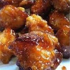 Sweet Hawaiian Crockpot Chicken 2 lb. Chicken breast chunked 1 cup pineapple juice ?? cup brown sugar ??? cup soy sauce Directions Add all ingredients to crockpot and cook on low 6-8 hours!