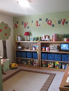 Great ideas for a living room wall in my basement with older people decor.