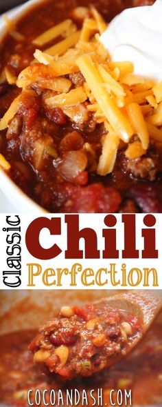 This chili is the best chili you will ever eat...period! <a class="pintag" href="/explore/chili/" title="#chili explore Pinterest">#chili</a>