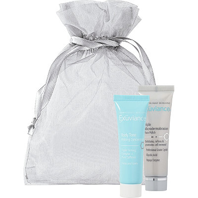 Receive a free 3-piece bonus gift with your Exuviance purchase