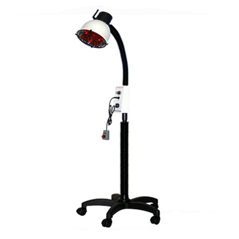 Infrared Heat Lamp **Floor Model** (Heat Therapy & Light Therapy) 110V. including Bulb + 6MO. WARRANTY, Made in Korea Back Massager With Heat