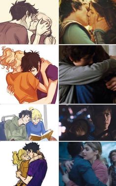 The left side is Percabeth! The right side is, well, ...