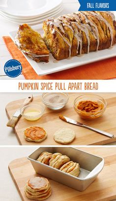 Would fall really be complete without a little Pumpkin Spice? Warm up on a cool fall morning with this pull-apart bread!