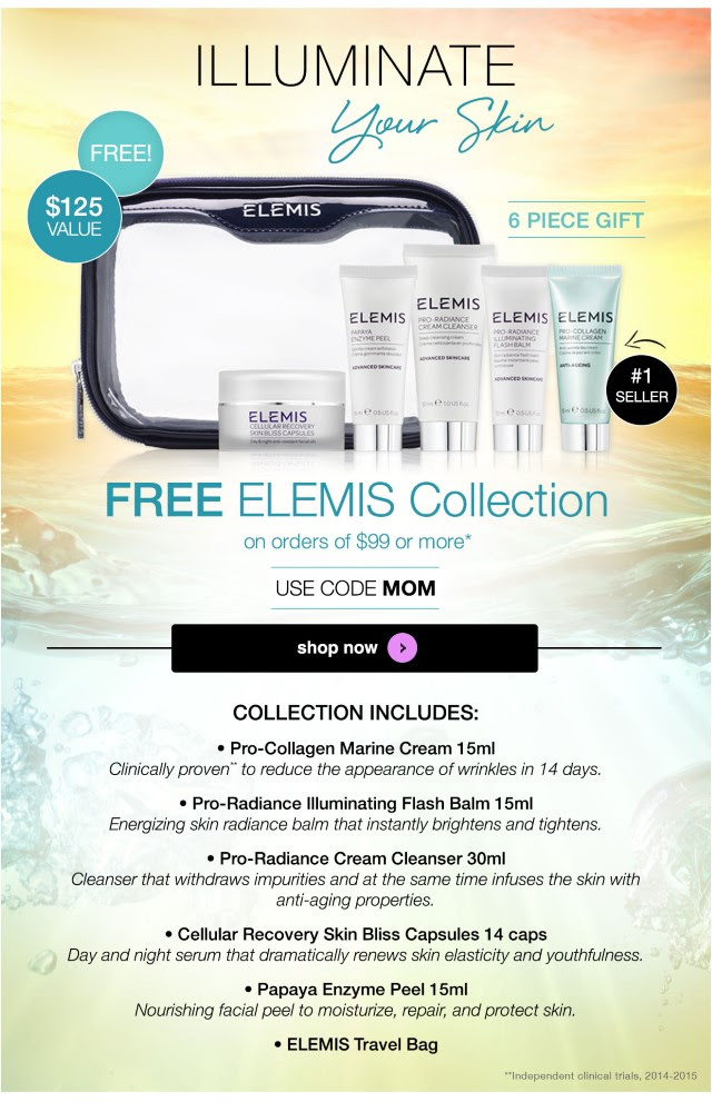 Receive a free 6-piece bonus gift with your $99 Multi-Brand purchase