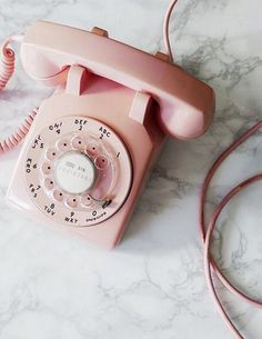 Pink Retro Phone
