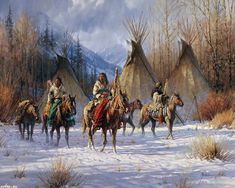Wall Murals | Great Pics Of Wall Murals ??? Native American Art by Martin Grelle ...