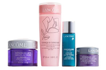 Receive a free 4-piece bonus gift with your $50 Lancôme purchase
