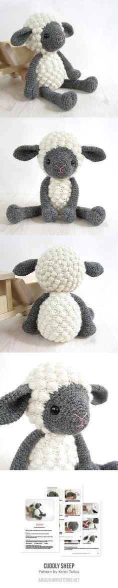Crochet Sheep Amigurumi - find lots of free patterns in our post