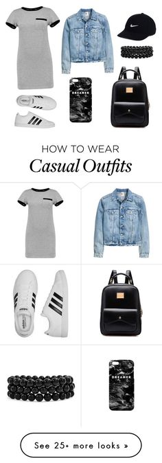 &quot;#12 Shopping Trip&quot; by lolohood on Polyvore featuring MARA, adidas, NIKE, Mr. Gugu &amp; Miss Go and Bling Jewelry