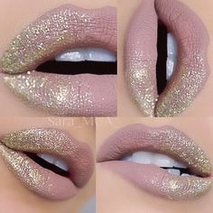 @limecrimemakeup Cashmere (yeah yeah yeah I know... I&#39;m obsessed) Violet Voss Goldie glitter (sara_mua_ )