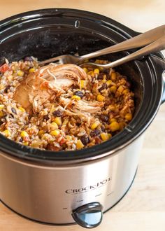 This is my absolute favorite kind of slow-cooker recipe ??? one that takes less than five minutes to pull together and then rewards you with a???