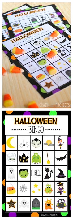 Free Printable Halloween Bingo Game!
