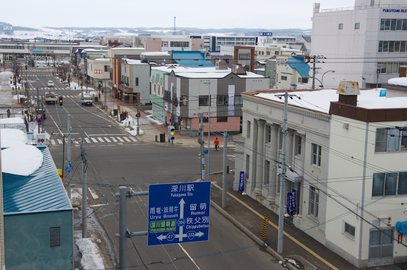 深川市内