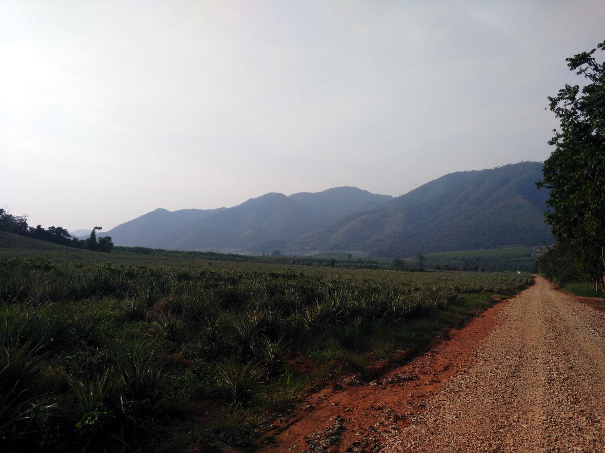 Piste dans les montagnes, Thaïlande