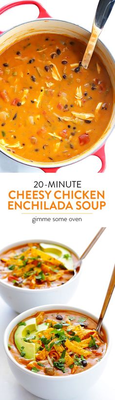This delicious and flavorful soup is super-easy to make, and it&#39;s ready to go in about 20 minutes! Even better!!