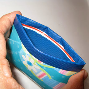 Ziploc coin purse photo