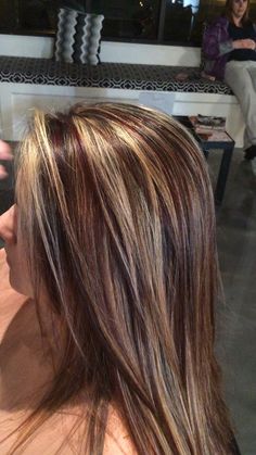 nice Red lowlights. Brown lights. Blonde highlights <a class="pintag searchlink" data-query="%23alloxi" data-type="hashtag" href="/search/?q=%23alloxi&rs=hashtag" rel="nofollow" title="#alloxi search Pinterest">#alloxi</a> <a class="pintag searchlink" data-query="%23kreationsbykatie" data-type="hashtag" href="/search/?q=%23kreationsbykatie&rs=hashtag" rel="nofollow" title="#kreationsbykatie search Pinterest">#kreationsbykatie</a>...