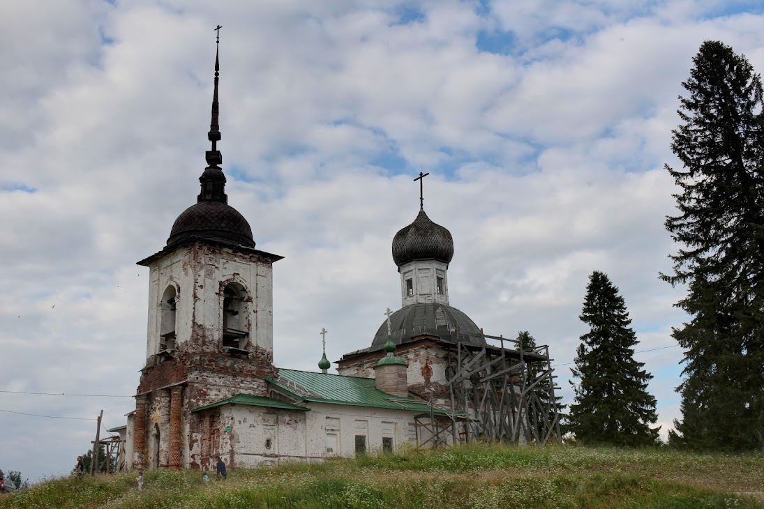 Июль 2018. Месяц на Севере. Кенозерский национальный парк,часть 1: Морщихинская, Масельга деревни, здесь, можно, около, озера, Морщихинская, берегу, очень, стоянки, после, церкви, сейчас, Вершинино, рюкзак, деревню, озеро, деревне, парке, несколько, Тропа