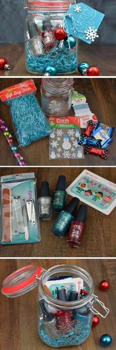 Hidden Gift Card Treasure | DIY Christmas Baskets for Teens