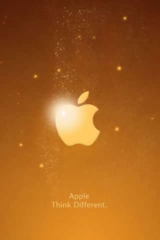 Golden Apple Picture iPhone Wallpaper