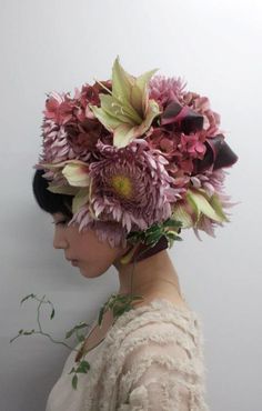 oversized flower crown