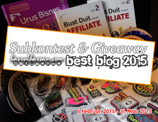 GA Subkontest HASRULHASSAN.COM Best Blog 2015
