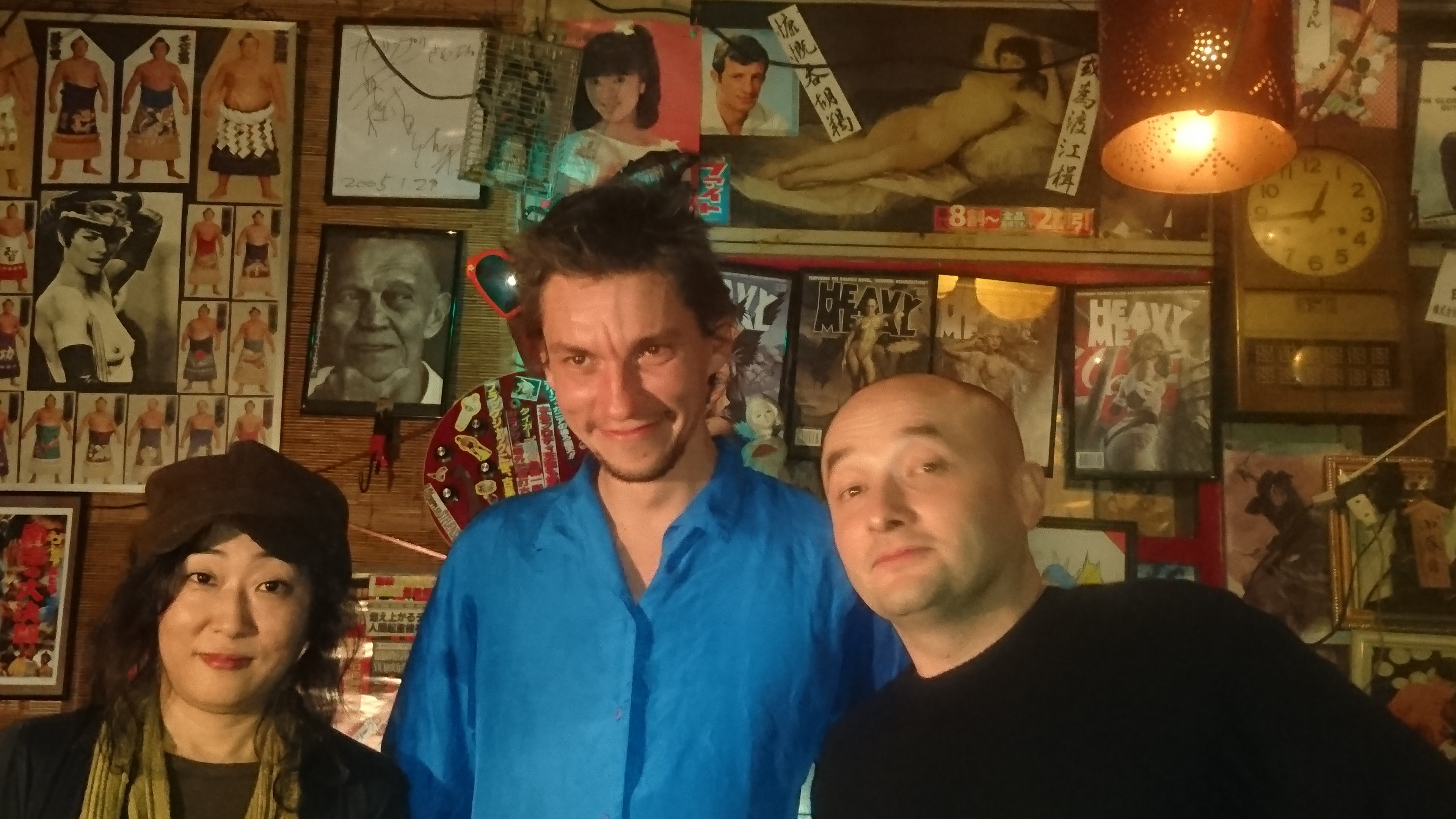 2017/11/05 Sun Niels Mestre, André van Rensburg, �g�{�T���q at BAR [GARIGARI]